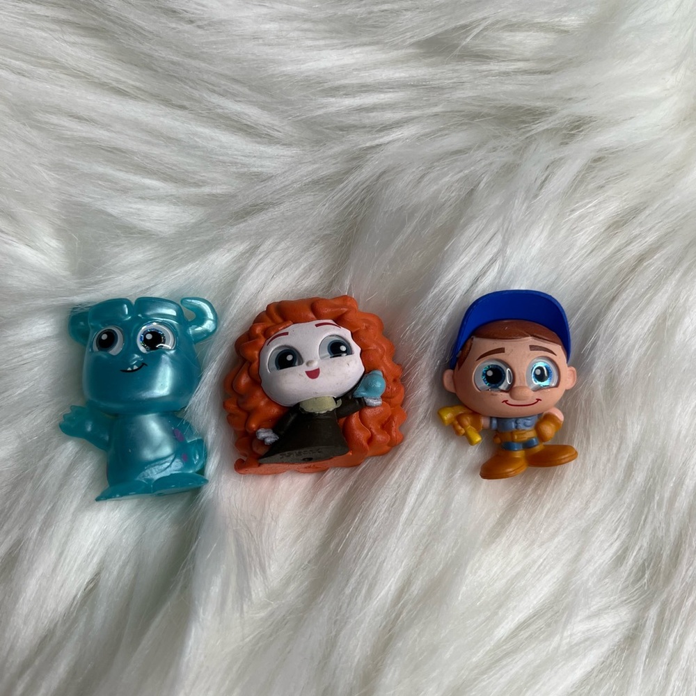 Disney Doorables Series 8 Merida, Felix and Sulley